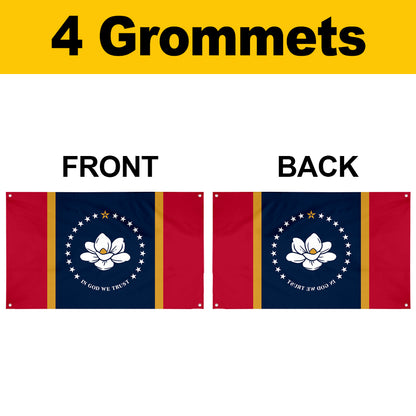 Fyon Mississippi Flag Banner