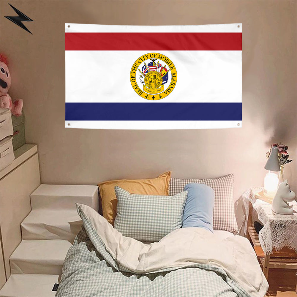 Fyon Mobile, Alabama Flag Banner