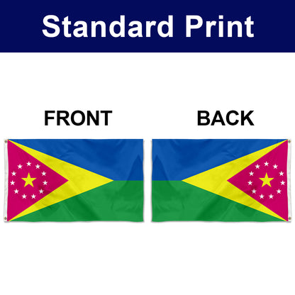 Fyon Moca municipality of Puerto Rico - the colours flag banner