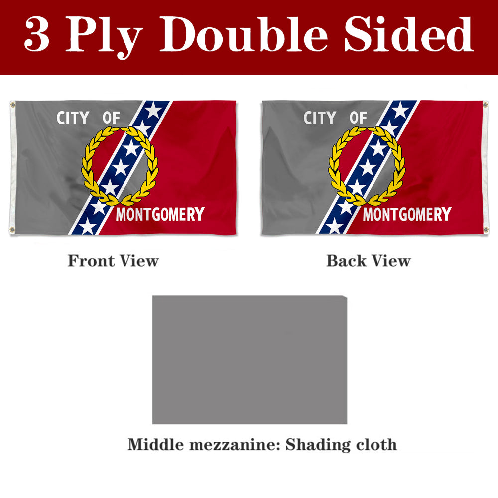 Fyon Montgomery, Alabama Flag Banner