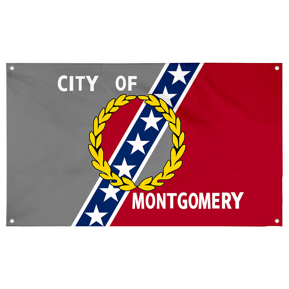 Fyon Montgomery, Alabama Flag Banner