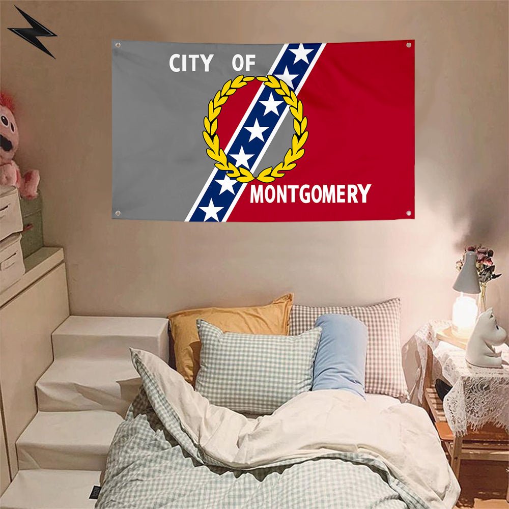Fyon Montgomery, Alabama Flag Banner