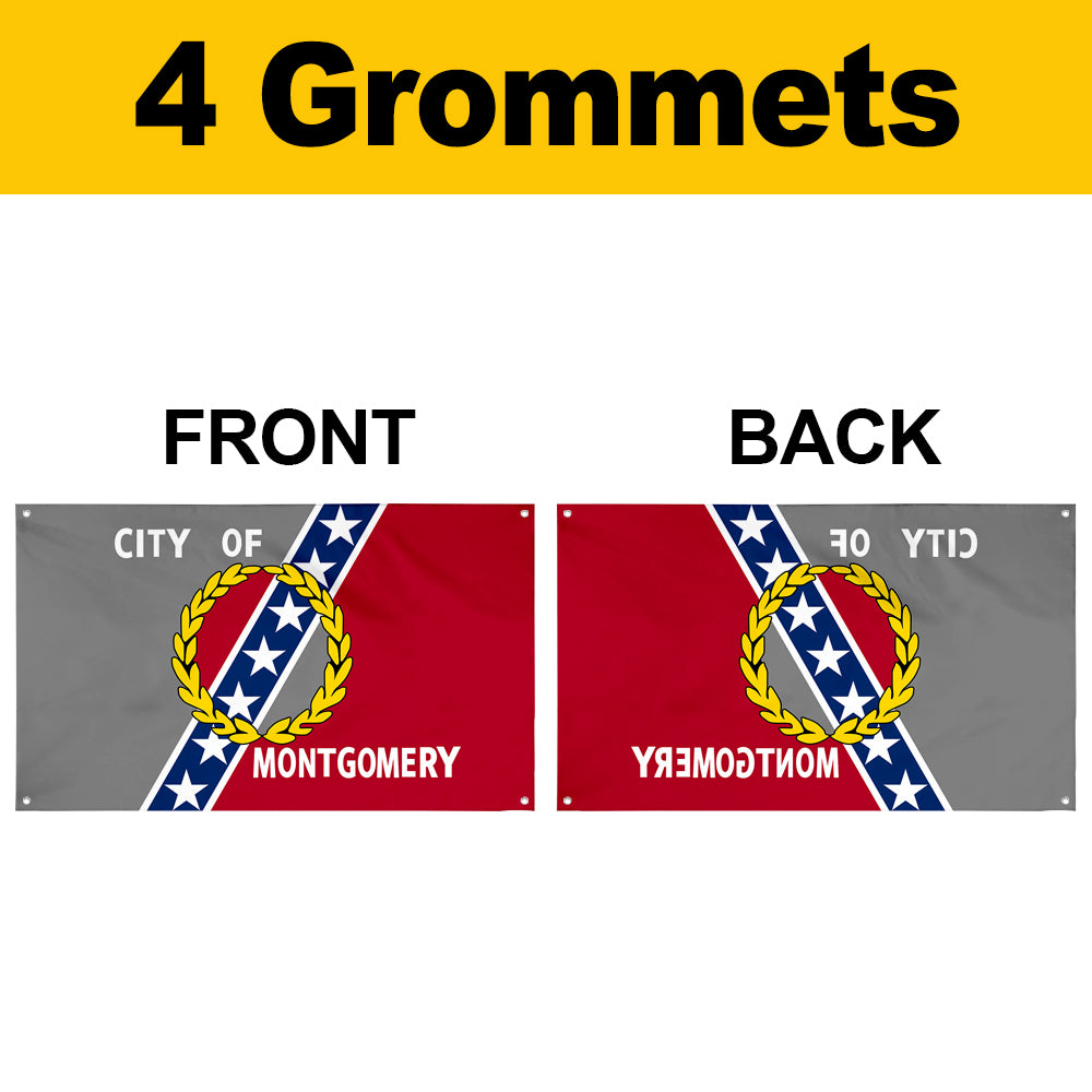Fyon Montgomery, Alabama Flag Banner