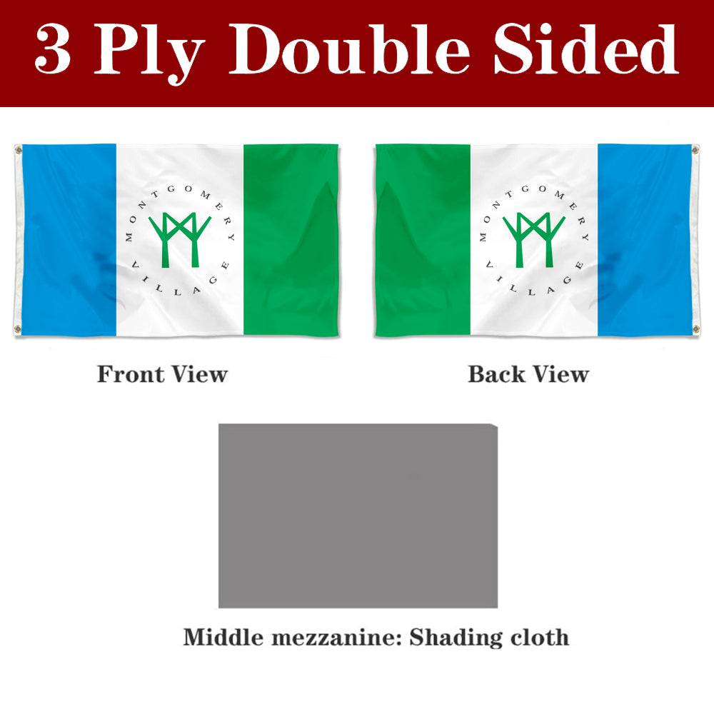 Fyon Montgomery Village, Maryland Flag Banner