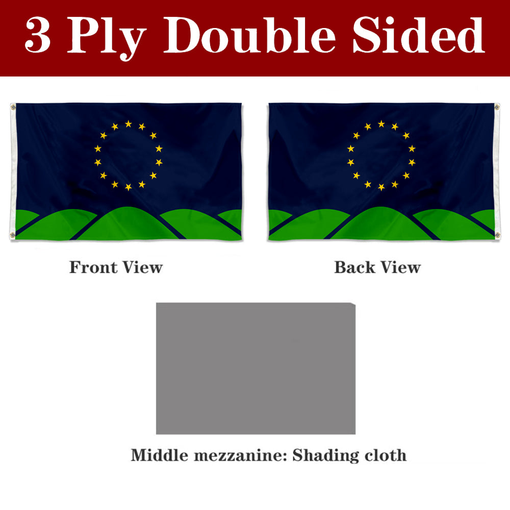 Fyon Montpelier, Vermont Flag Banner