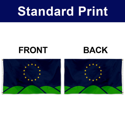 Fyon Montpelier, Vermont Flag Banner