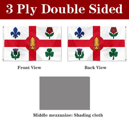 Fyon Montreal, Canada Flag Banner