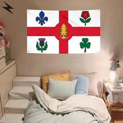 Fyon Montreal, Canada Flag Banner