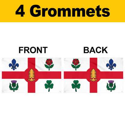 Fyon Montreal, Canada Flag Banner