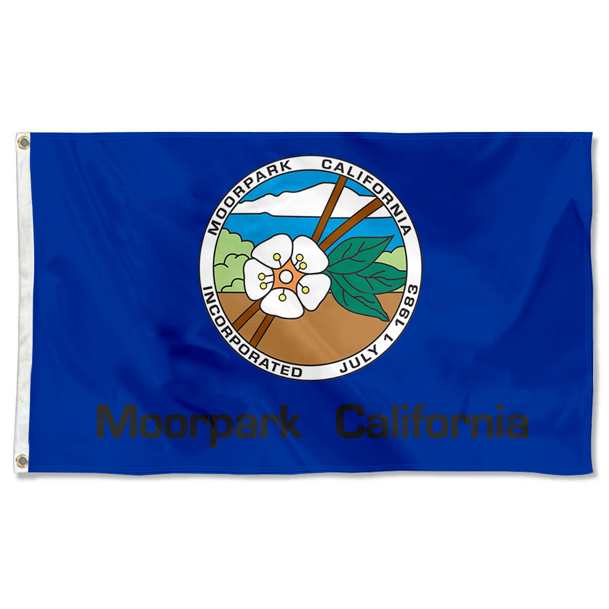 Fyon Moorpark, California Flag Banner