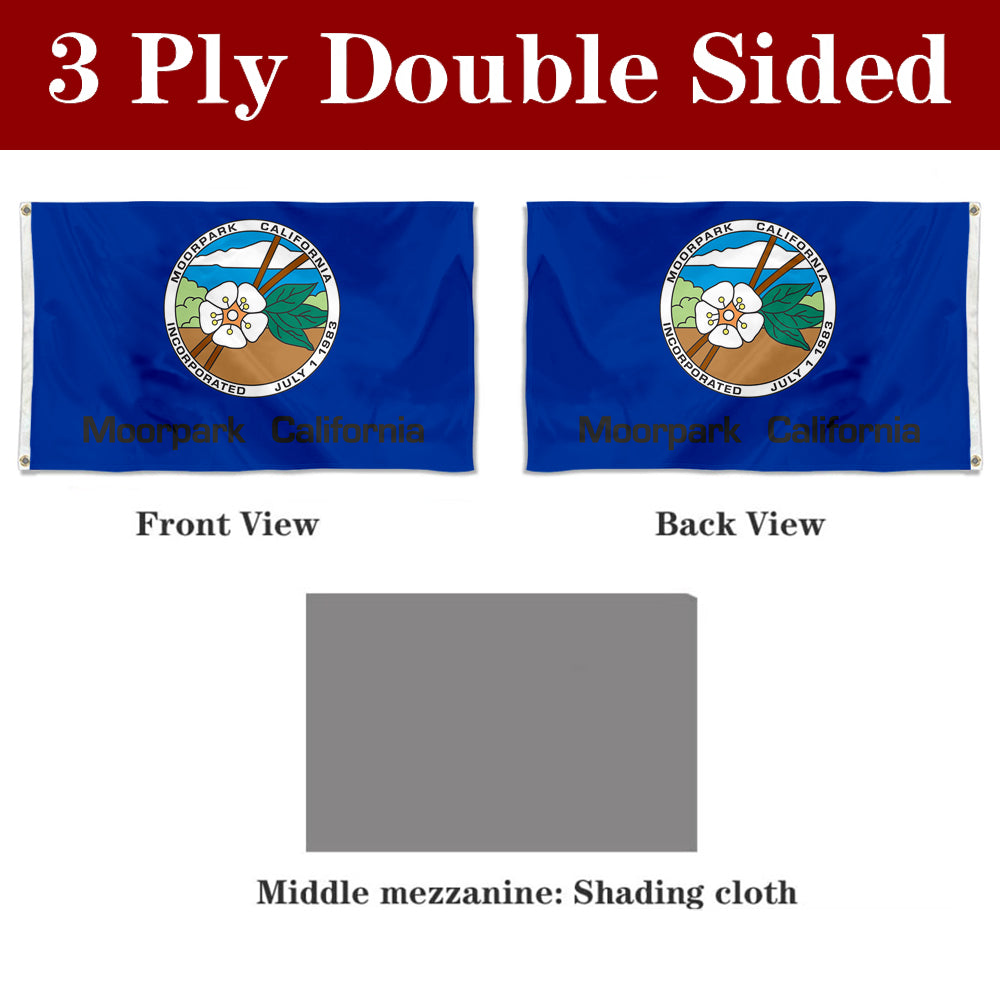 Fyon Moorpark, California Flag Banner