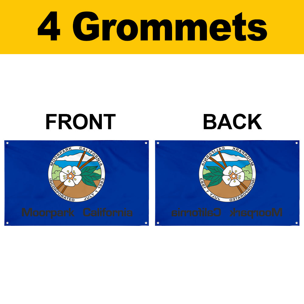 Fyon Moorpark, California Flag Banner