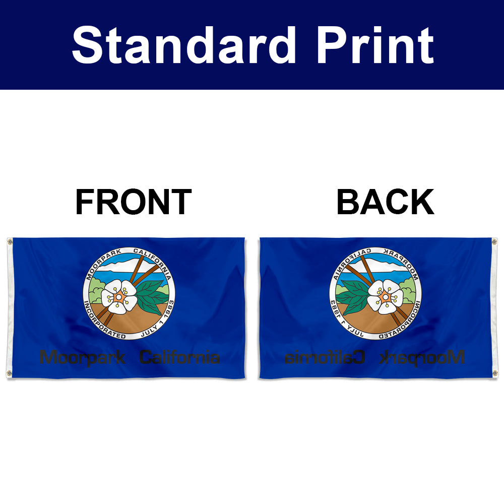 Fyon Moorpark, California Flag Banner