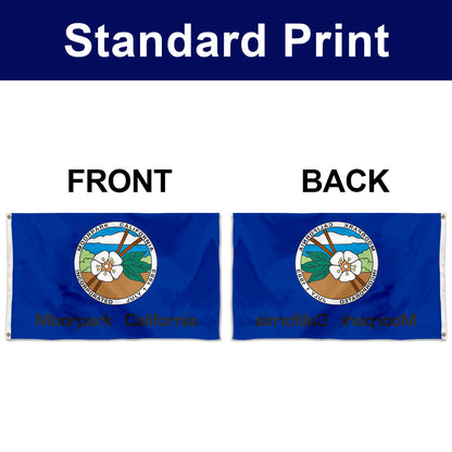 Fyon Moorpark, California Flag Banner