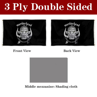 Fyon Double-sided Mordörhead Flag Banner