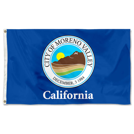 Fyon Moreno Valley, California Flag Banner