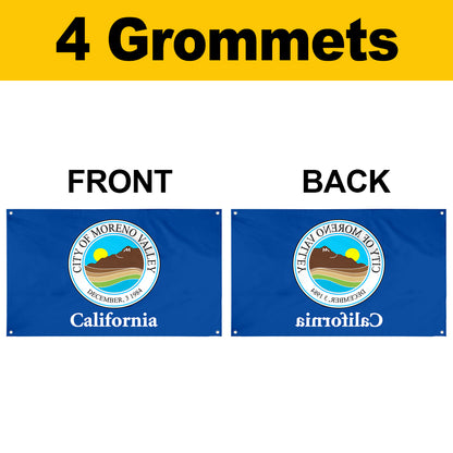 Fyon Moreno Valley, California Flag Banner
