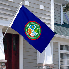 Fyon Double-sided Mymensingh City, Bangladesh Flag Banner