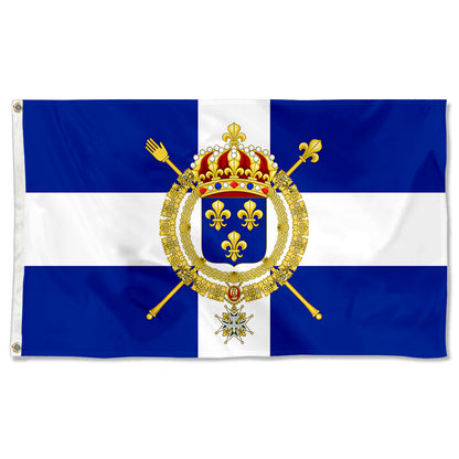 Fyon Naval of the Kingdom of France (Civil Ensign) Flag Banner