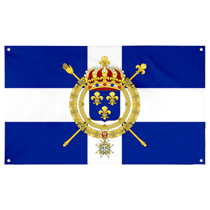 Fyon Naval of the Kingdom of France (Civil Ensign) Flag Banner