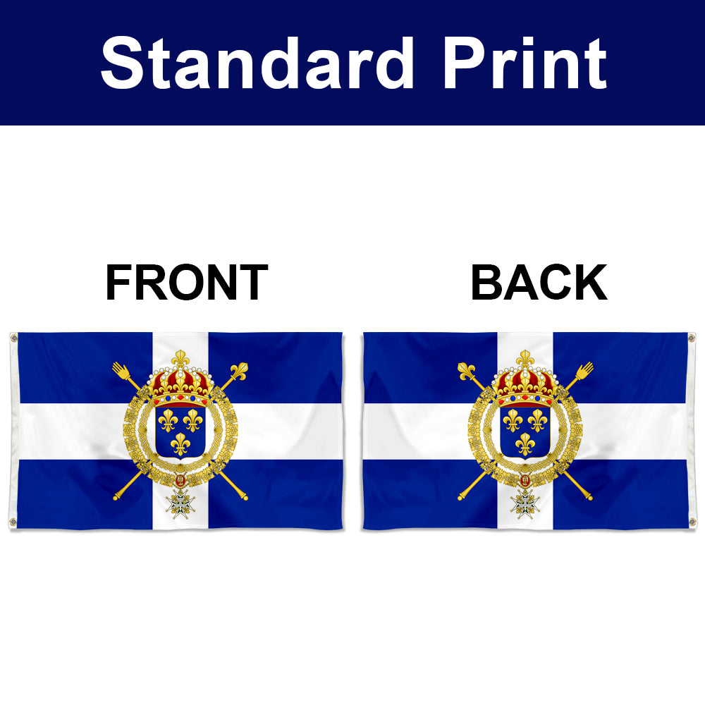 Fyon Naval of the Kingdom of France (Civil Ensign) Flag Banner