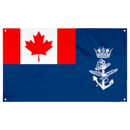 Fyon Naval Auxiliary Jack of Canada Flag Banner