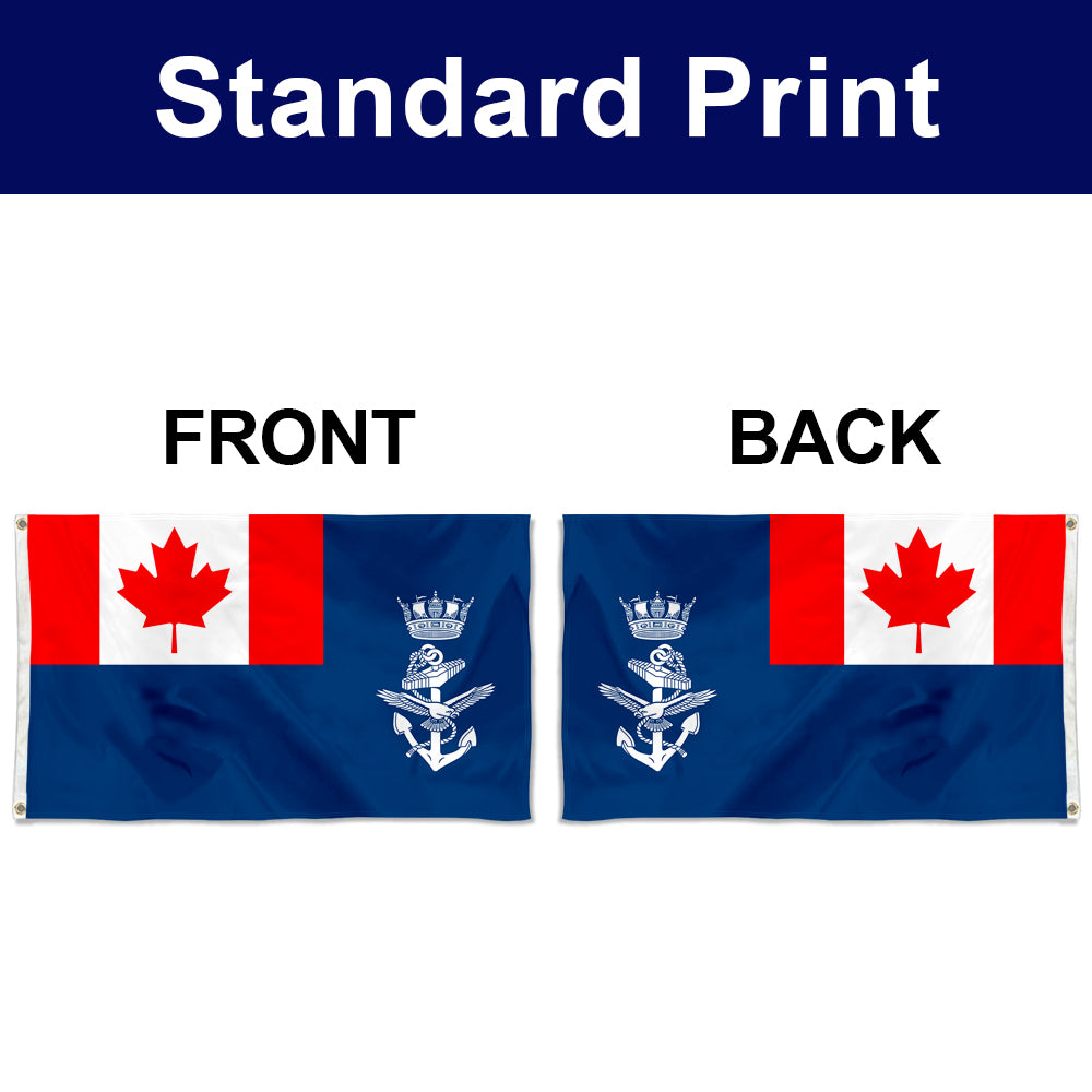 Fyon Naval Auxiliary Jack of Canada Flag Banner