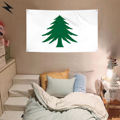 Fyon Naval Ensign of Massachusetts Flag Banner