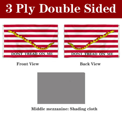 Fyon Naval jack of the United States (2002–2019) Flag Banner