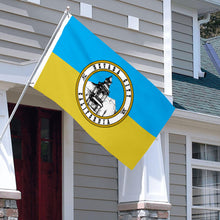 Fyon Double-sided Nevada City, California Flag Banner