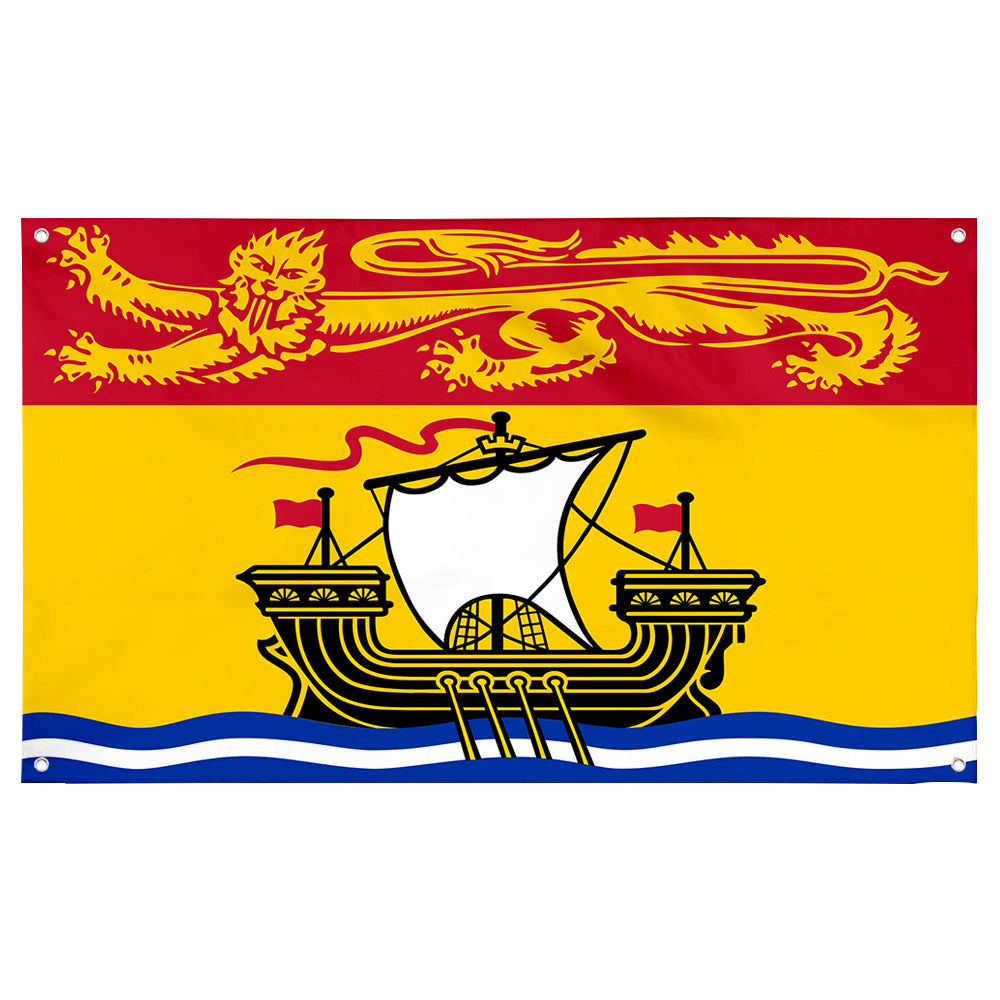 Fyon Subdivision New Brunswick Flag Banner