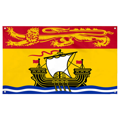 Fyon Subdivision New Brunswick Flag Banner