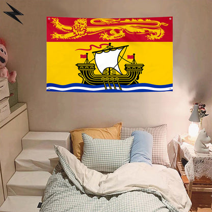 Fyon Subdivision New Brunswick Flag Banner