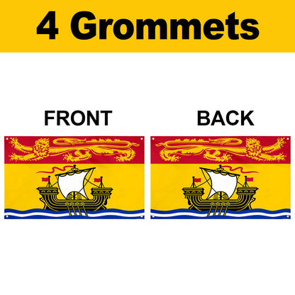 Fyon Subdivision New Brunswick Flag Banner