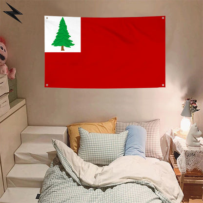 Fyon New England Pine Flag Banner