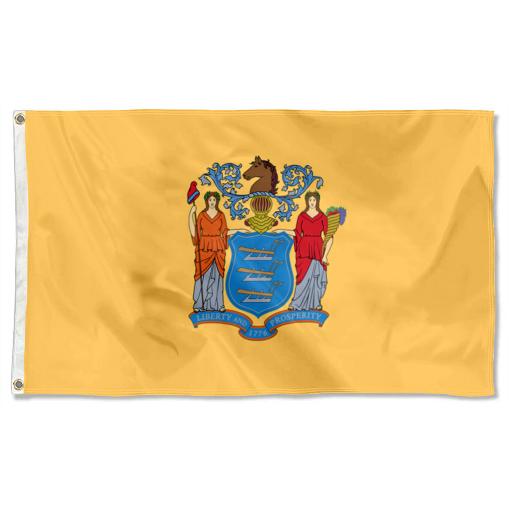 Fyon New Jersey Flag Banner
