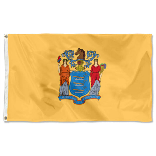 Fyon New Jersey Flag Banner