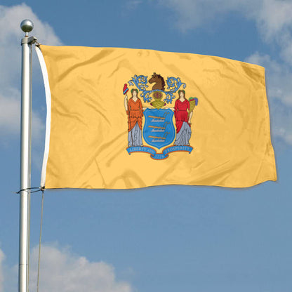 Fyon New Jersey Flag Banner
