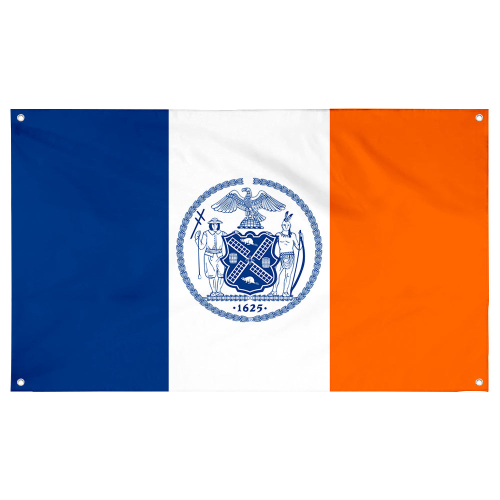 Fyon New York City Flag Banner