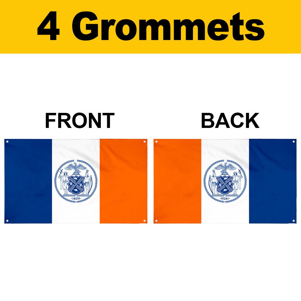 Fyon New York City Flag Banner
