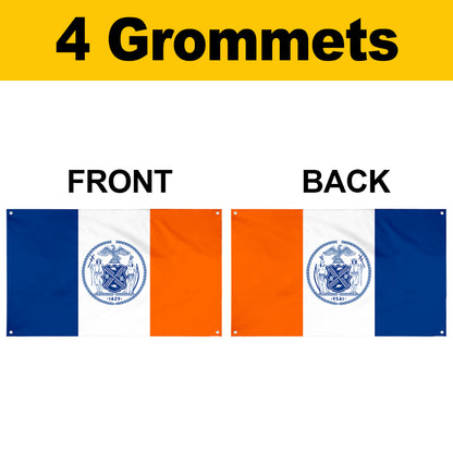 Fyon New York City Flag Banner