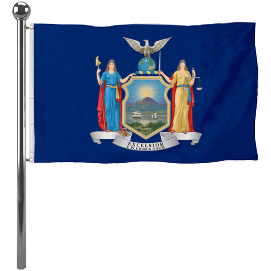 Fyon New York Flag Banner