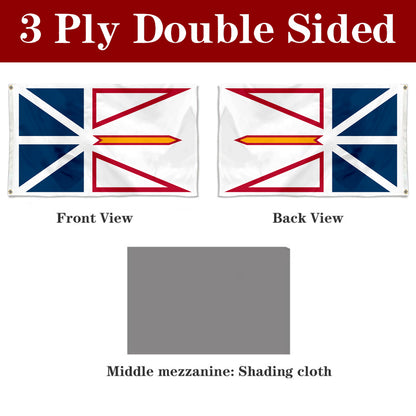 Fyon Newfoundland and Labrador Flag Banner