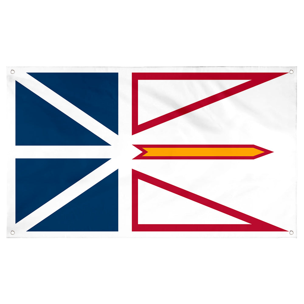 Fyon Newfoundland and Labrador Flag Banner