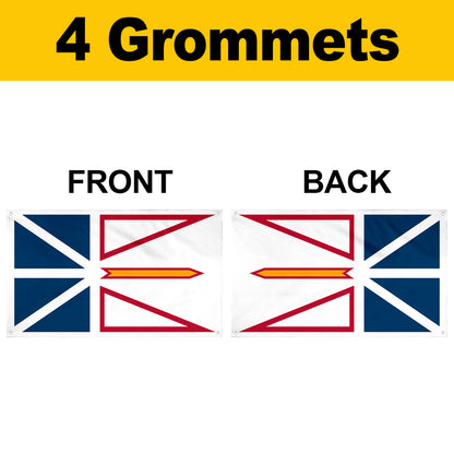 Fyon Newfoundland and Labrador Flag Banner