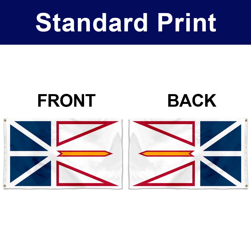 Fyon Newfoundland and Labrador Flag Banner