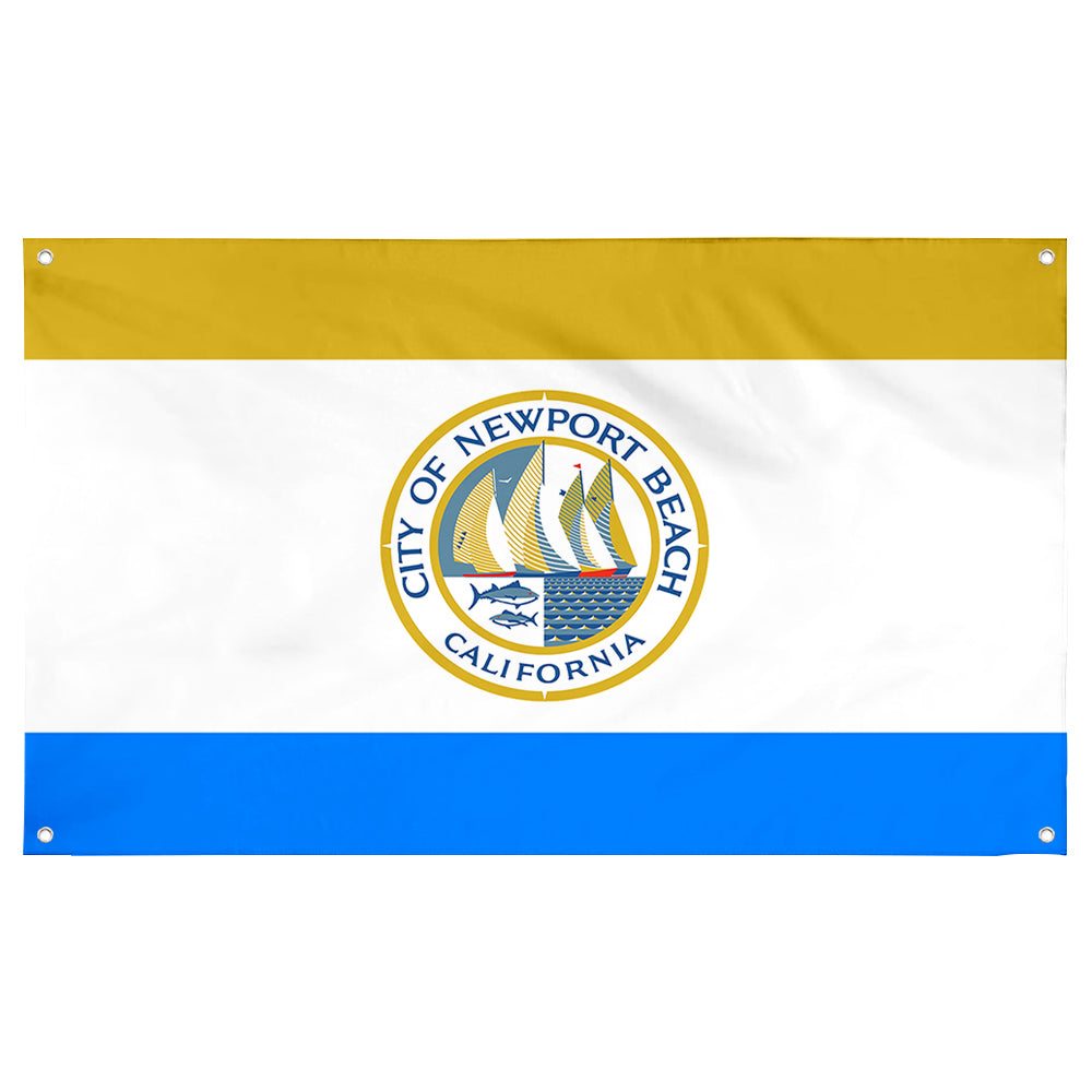 Fyon Newport Beach, California Flag Banner