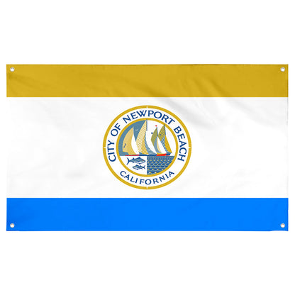 Fyon Newport Beach, California Flag Banner