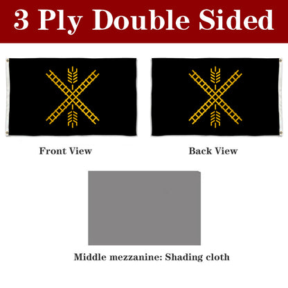 Fyon Newton, Kansas Flag Banner