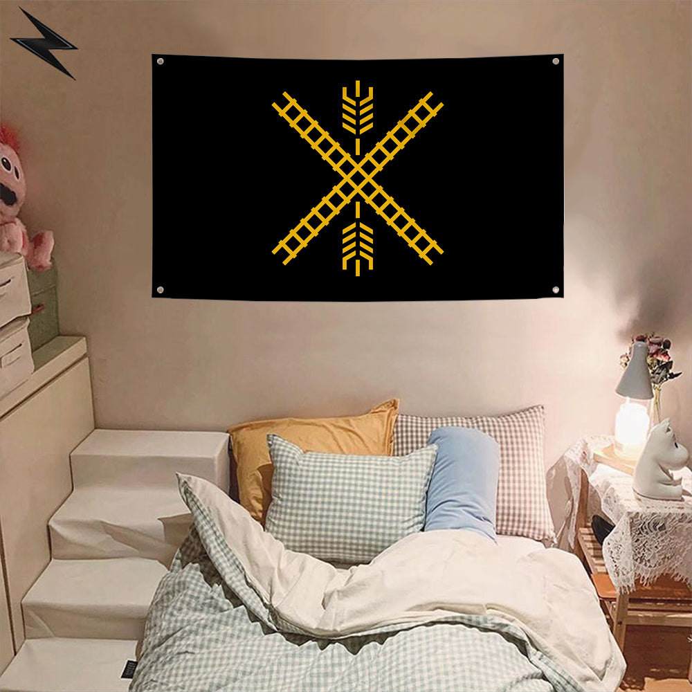 Fyon Newton, Kansas Flag Banner